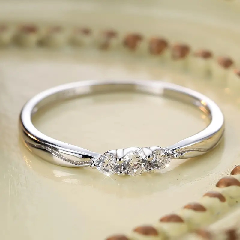 2g Weight Rings Classification 6, 9 Ring Size 925 Sterling Silver Geometric Rings 925 Sterling Silver Rings