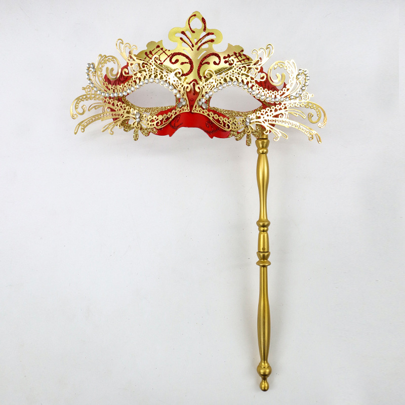 Holding phoenix tail-gold red