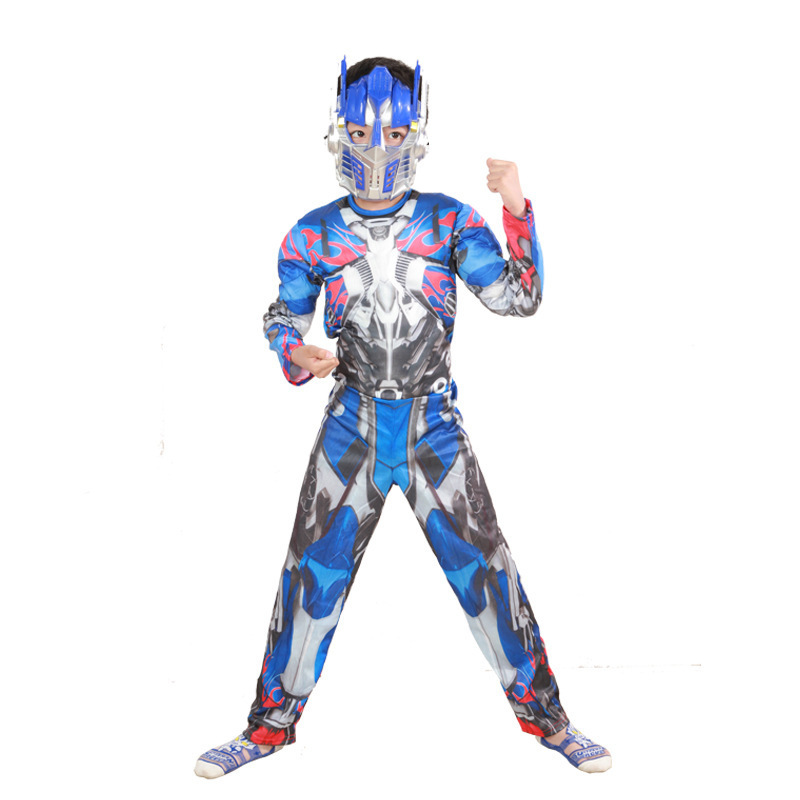 ハロウィン cos キャプテン アメリカ アイアンマン i スパイダーマン ハルク オプティマス プライム トール 子供用 筋肉コスチューム|undefined