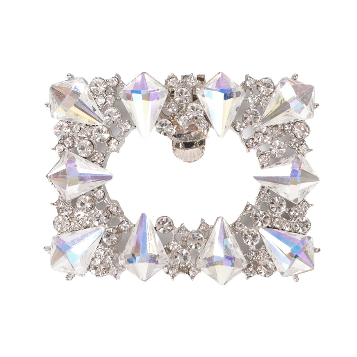 Zapatos de mujer desmontables accesorios decorativos de metal accesorios de Vamp zapatos de flor de zapato de todo fósforo zapatos de hebilla dedo del pie accesorios de diamantes de imitación