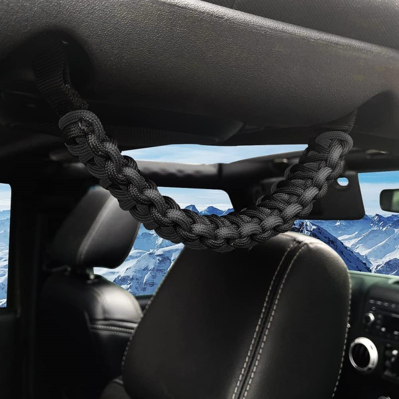 Suitable for Bronco Handle Ford Martyr Braided Umbrella Rope Armrest Wrangler Modified Multi-use Roof Handle