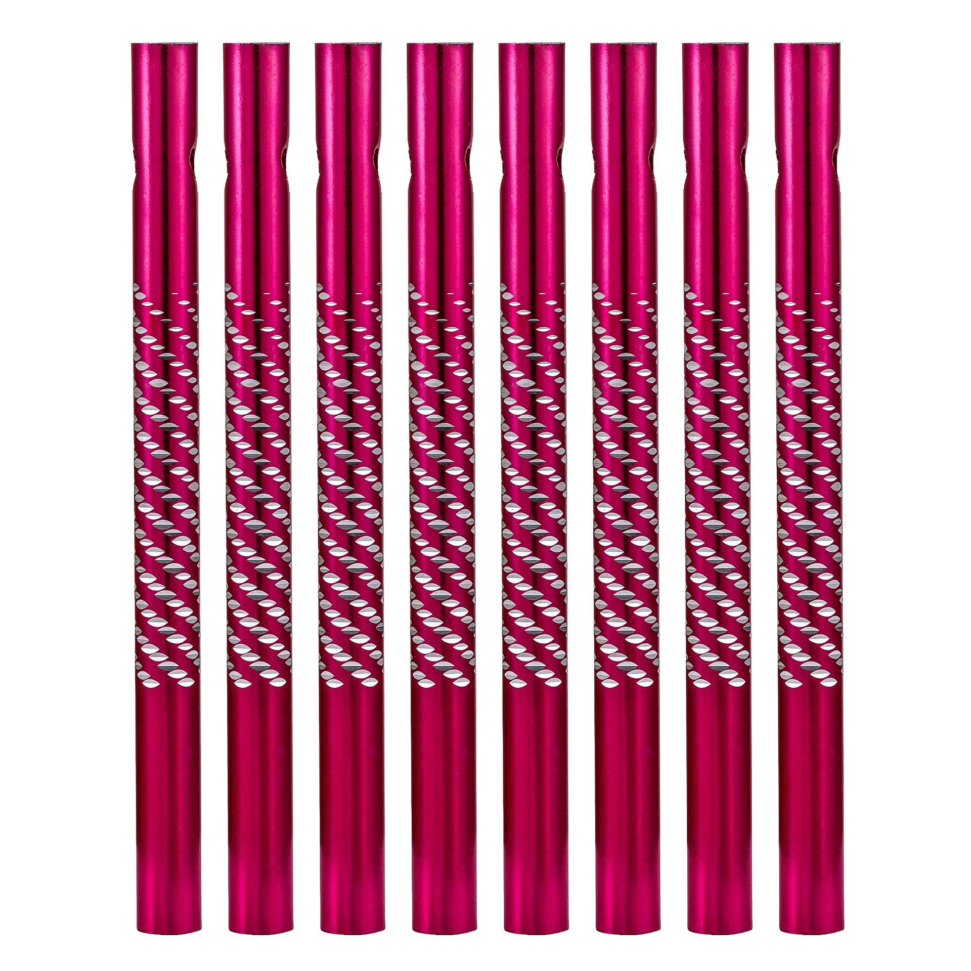 DIY viento campanas tubular reflectante joyería hueco sonido viento campanas tubo de aluminio 80mm bricolaje viento campanas ornamento collar