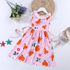 Summer dress, girl's skirt, small princess costume, pijama girl's, Korean style, western style