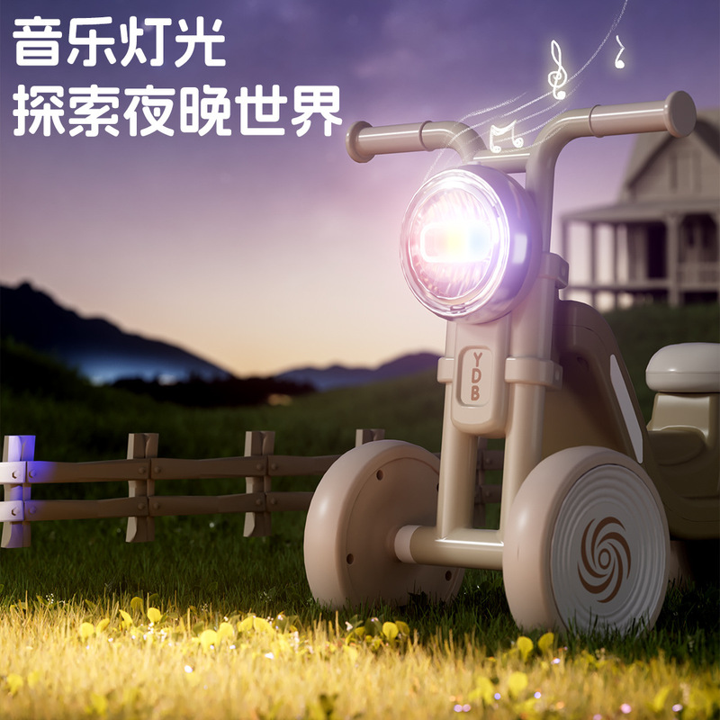 儿童平衡车1—3岁宝宝四轮学步车溜溜车滑步车滑行车音乐灯光|undefined