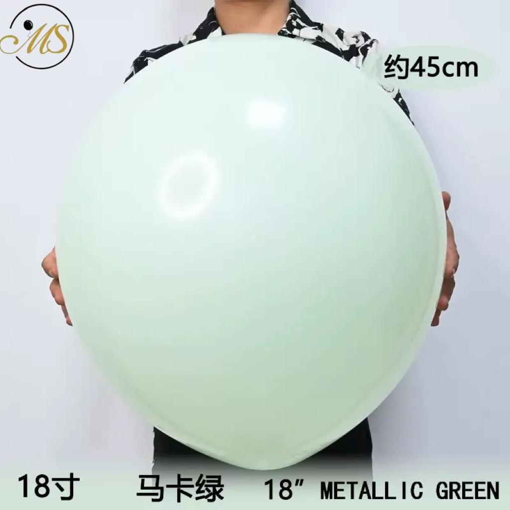 Globo de color Maca monocromo globo de látex engrosado 5 pulgadas 10 pulgadas 12 pulgadas 18 pulgadas 36 pulgadas globo de fiesta de cumpleaños