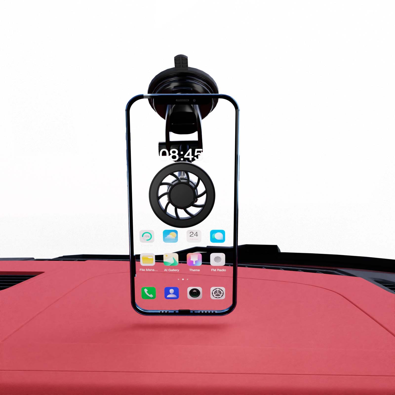 Nuevo soporte para teléfono móvil con succión magnética para automóvil, múltiples estilos, pegado, tipo de hebilla, consola central, panel de instrumentos, salida de aire, soporte para teléfono móvil