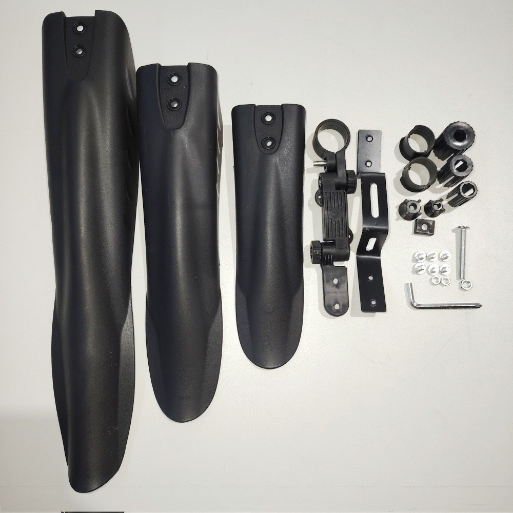 Guardabarros para bicicleta de montaña, guardabarros para bicicleta, protección contra la suciedad y la lluvia, guardabarros para bicicleta de carretera con tornillos