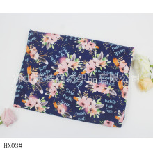 一米起售全棉针织布 儿童卡通针织布料 家居diy服装布料