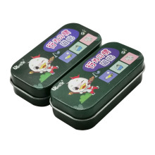 东莞厂家定制翻盖小铁盒糖果收纳盒马口铁美甲甲片铁皮盒包装ins