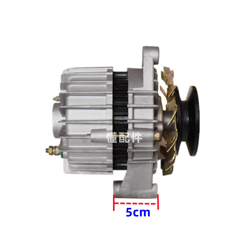 Shanghai 50 agricultural tractor Silicon Rectifier generator four-wheel pure copper Nanchang 495 AC DC electric rolling JF11A