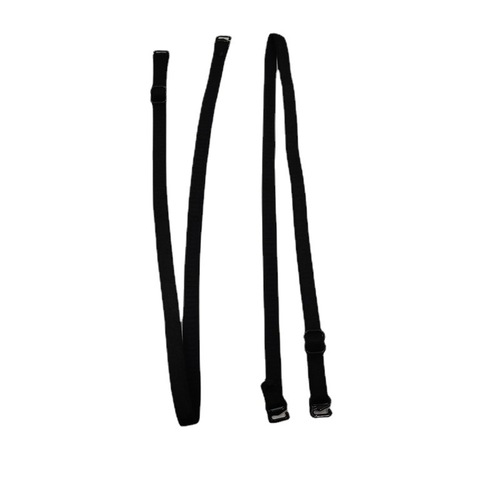 Ozina wholesale 0.8 nylon elastic strap cross shoulder strap halter neck beautiful back underwear bra strap bra spaghetti straps