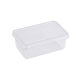 Tiramisu Disposable Box Transparent Thickened Soybean Milk Melalesse West Dot Packing Box Rectangular Box with Lid