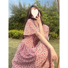 ��ɫ�黨����ȹ�ļ�Ů2023�¿ʽ������ȹ���������V���Ъȹ
