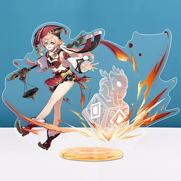 亚克力立牌定|制动漫游戏卡通公仔立牌初音人物形象桌面摆件抠图