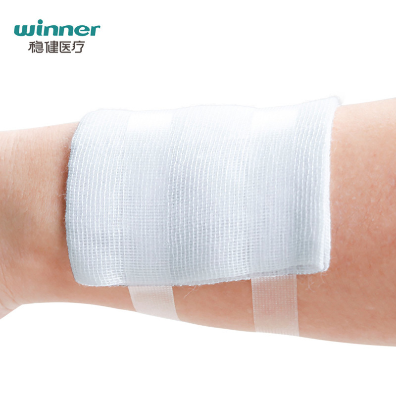 Winner穏健医療用ガーゼ5cm/7.5cm/10cm使い捨て滅菌袋にガーゼブロックがない|undefined
