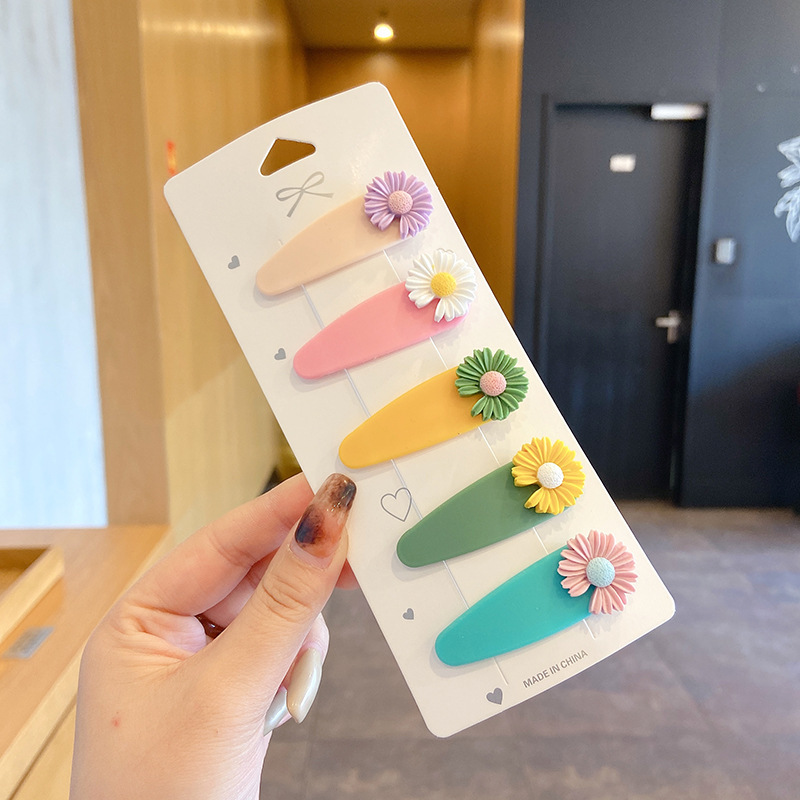 Bebé paño completo horquilla niña no duele pelo roto horquilla lindo bebé Super lindo sudor pelo clip chica accesorios para el cabello