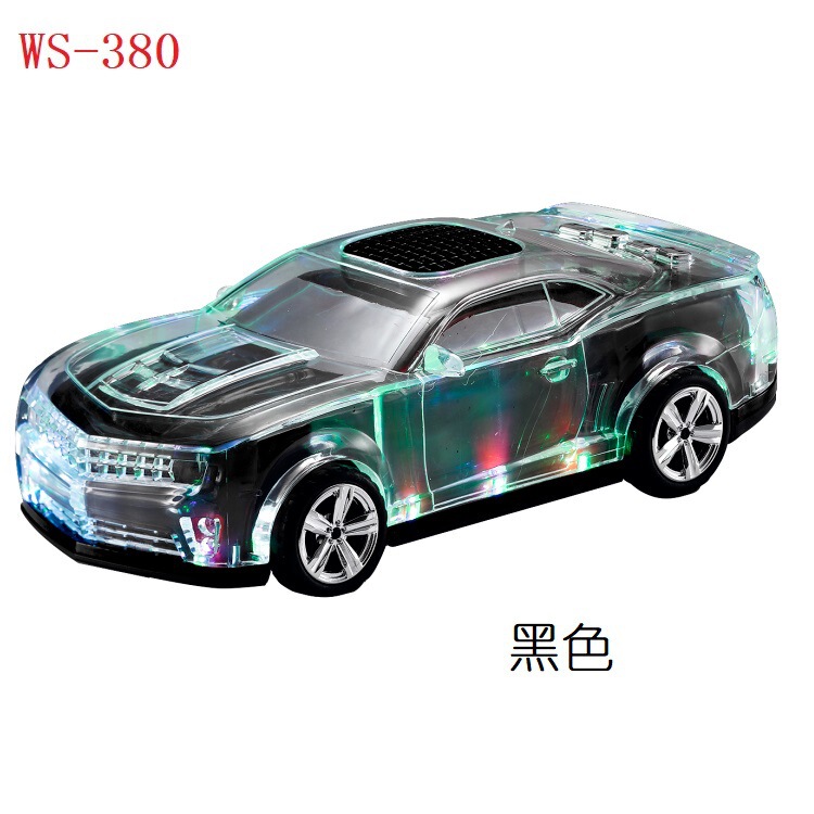 新型のカラフルな車のモデルのbluetoothの音響の超低音の大音量の携帯無線のスピーカーの外国貿易の現物のWS-380|undefined