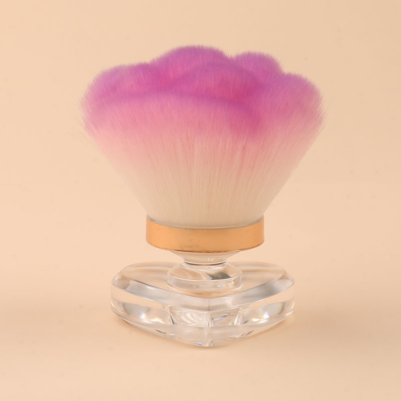 Nuevo pincel grande para polvos, pincel para polvo de uñas, pincel de maquillaje de cerdas suaves, herramienta de belleza, pincel para colorete.