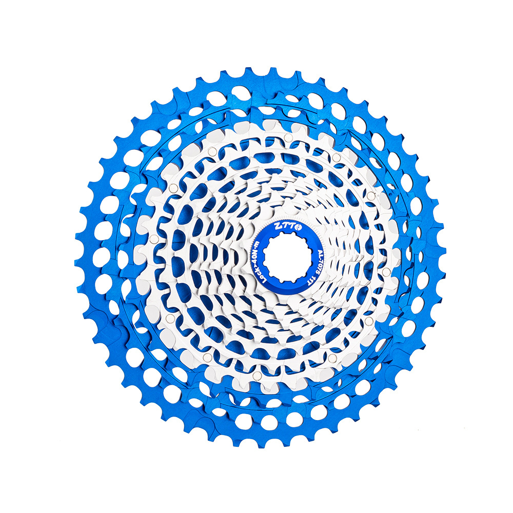 Volante de bicicleta de montaña ZTTO HG ultraligero 12 velocidades 46T color CNC todo en uno volante de velocidad variable de tarjeta vacía