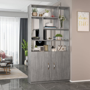 Modern Small Apartment Living Room Entrance Cabinet Partition Cabinet Display Cabinet Shoe Cabinet Integrated Internet Celebrity Screen Cabinet Storage Cabinet Combination