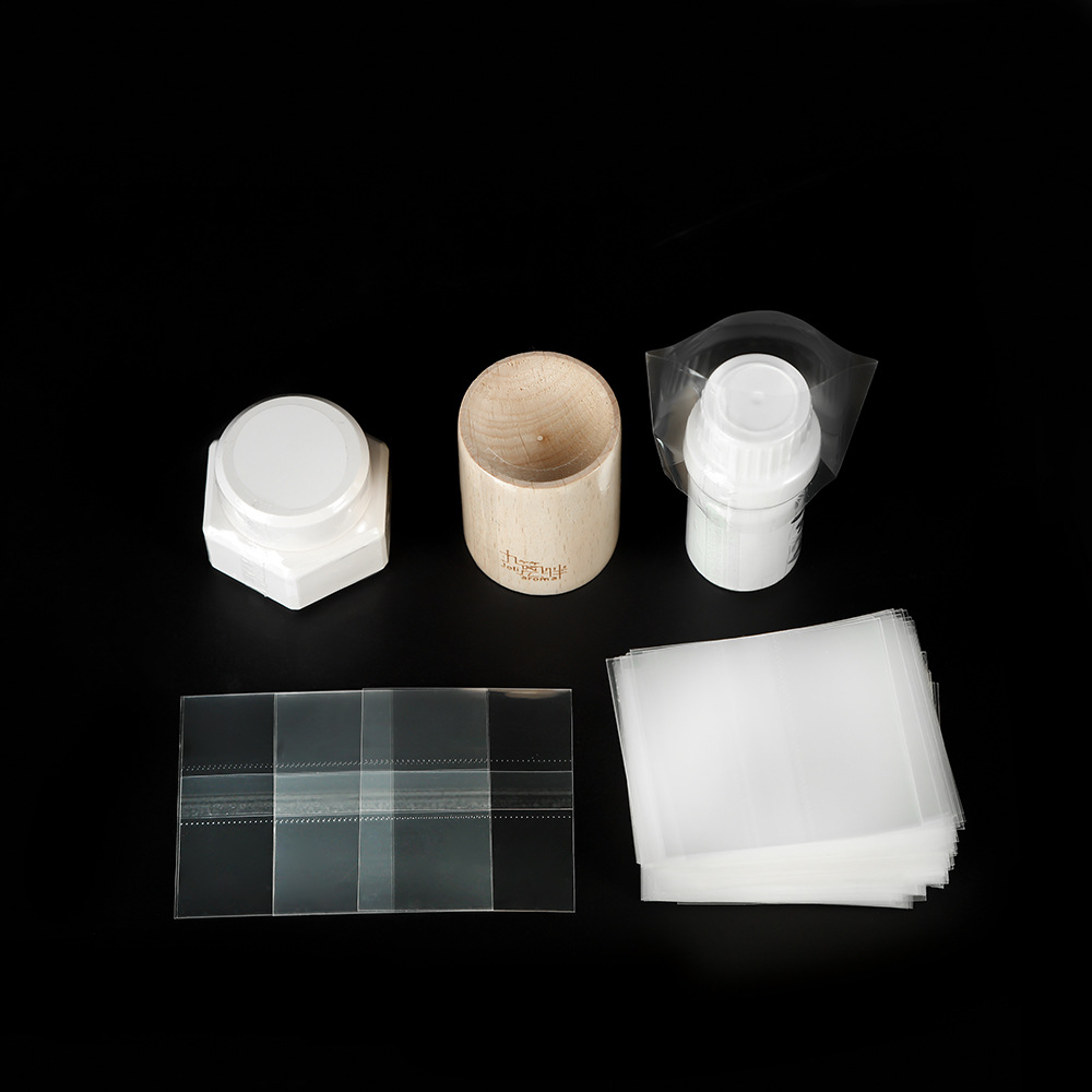 定制瓶口收缩膜洗护瓶防漏玻璃瓶包装膜塑封膜虚线瓶口膜规格加工