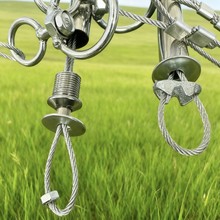 加粗新款五代老鼠套捕鼠神器家用爆款全自动捕捉神器水管踩踏板