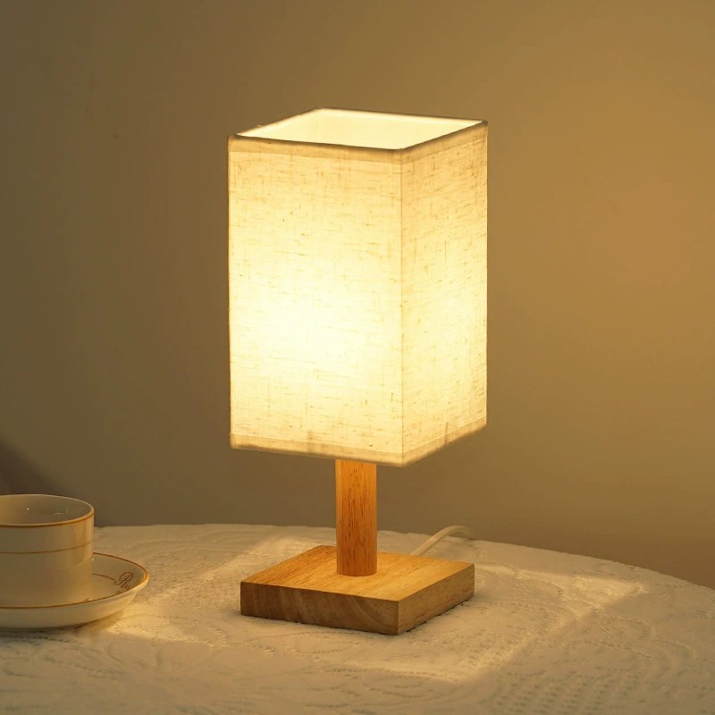 Настольная LED-лампа-ночник, многорежимная (теплый/3 цвета), пульт/сенсор, 14.5×14.5×20 см