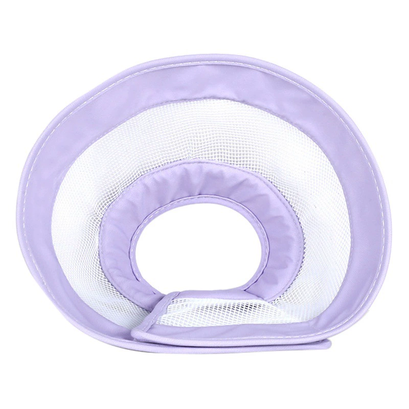 Амазонка Дышащий Элизабет Петля Сетка Кошка Головной Убор Водонепроницаемый Анти-Лизать Красота Складной Мягкий Ошейник Для Кошек Собак