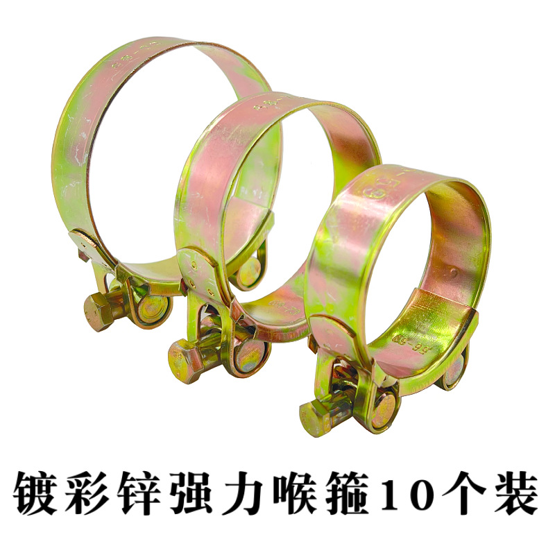 Euro hierro galvanizado fuerte abrazadera de abrazadera