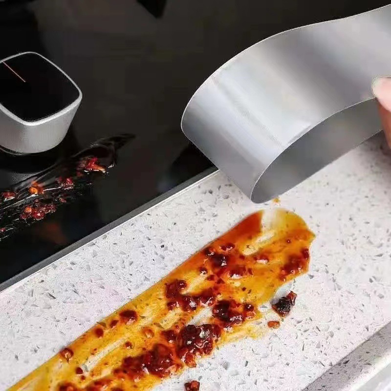 防カビテープ キッチンコンロ 耐油・防水ステッカー 高温耐性アルミ箔テープ シンク隙間 衛生継ぎ目テープ|undefined