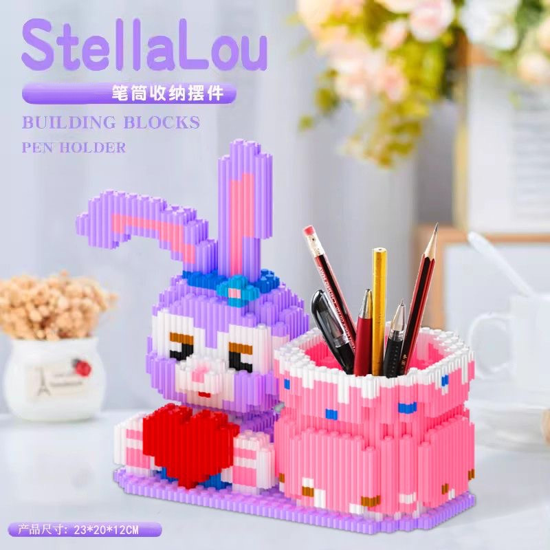 Kulomi Meletti Series Bloques de construcción Bear Bloques de construcción al por mayor Juguetes al por mayor Regalos para niños y niñas Muñecas hechas a mano