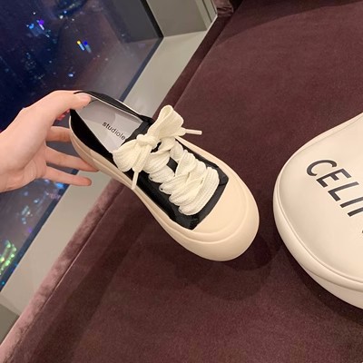 Versión de cuero de vaca ~ Grape Madre con zapatos casuales de satén transpirables, lazos de altura de suela gruesa, zapatos de cuero blanco para mujeres