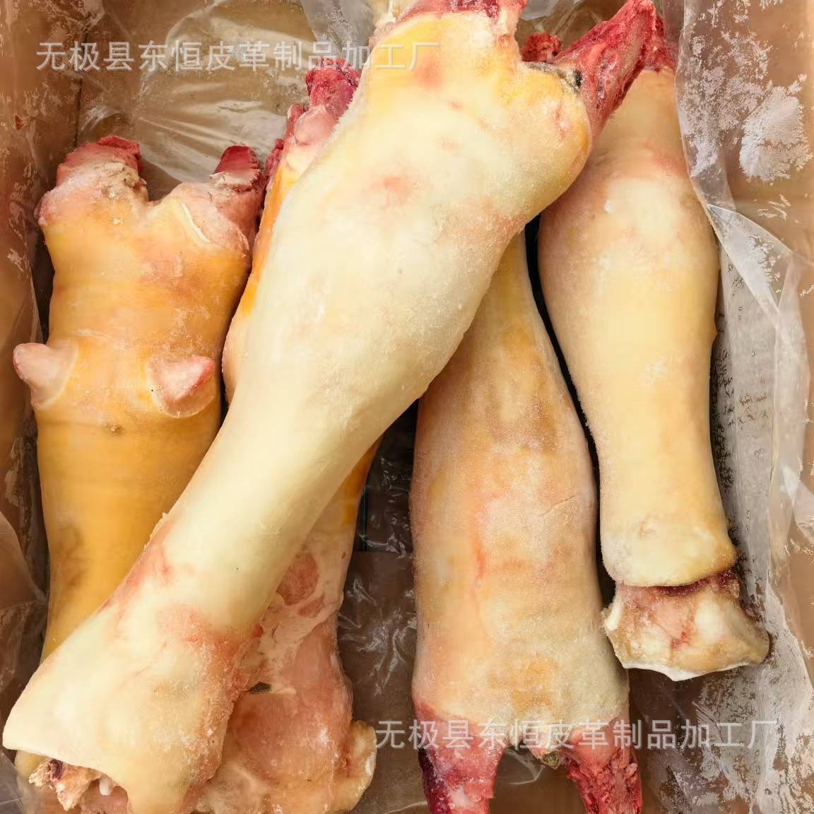 河北工厂 黄牛蹄 鲜牛蹄  去毛牛蹄  量大优惠