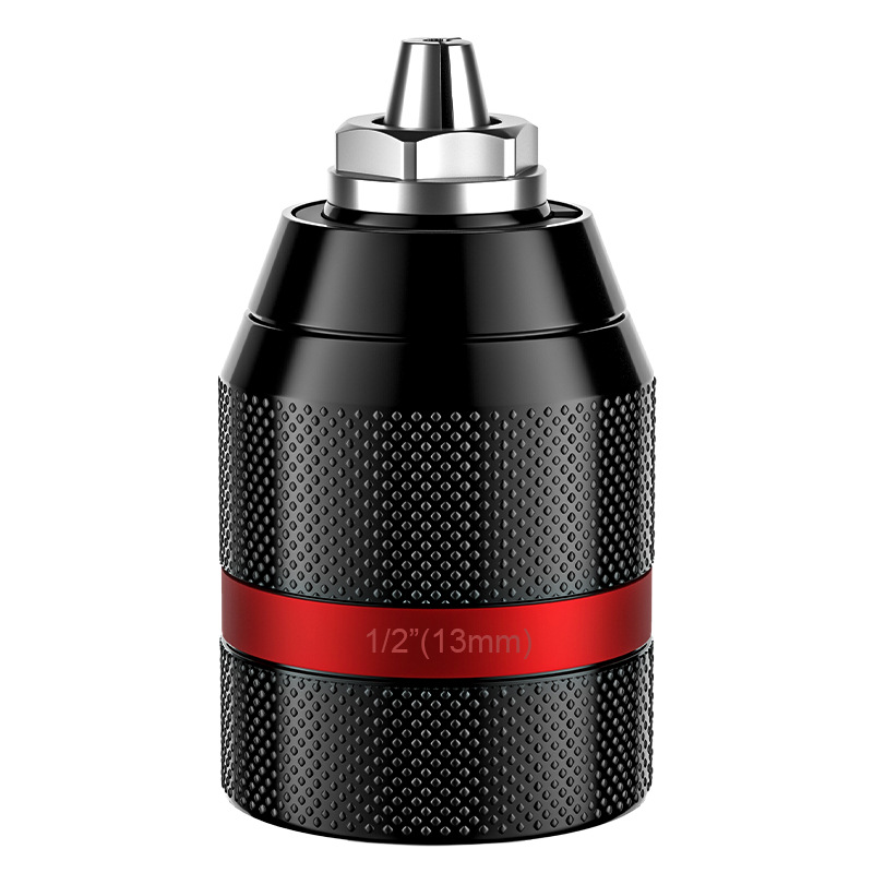 Mandril de taladro de llave eléctrica de bloqueo automático de trinquete de 13mm mandril de taladro eléctrico de taladro eléctrico de mano pequeño multifuncional