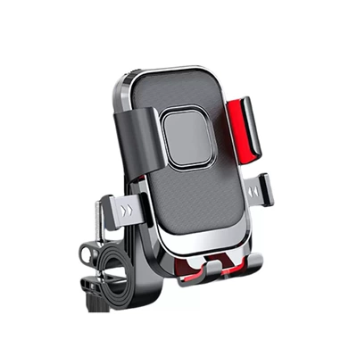 German Precision Electric Vehicle Car phone holder - 088-handlebar-style-red