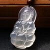 Pendant, Tieguanyin tea, protective amulet, buckle, natural ore jade, necklace, ice imitation, wholesale