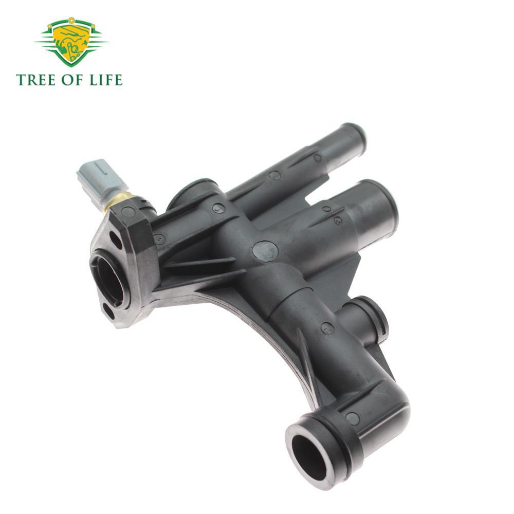 1S7E - 8548 - BJ para salida de agua de refrigeración de la carcasa del termostato del motor Ford Mondeo