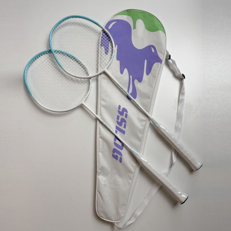 [정품 대회 스페셜 모델] 인기 블루 더블 라켓 (무료 라켓 가방 + 볼 3개)