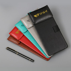 A5 writing board pad clip leather leather conference plywood signature board newspaper clip A4 customized factory direct sales wholesale