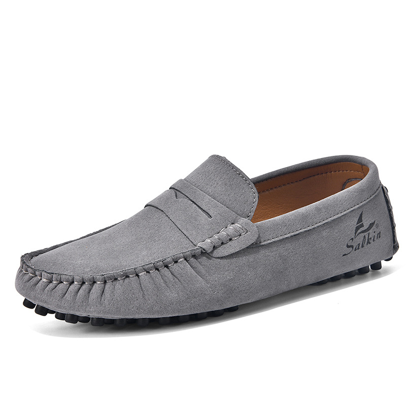 Fashionable Men's Casual Loafers Slip-on Shoes For Couples_voghion.com