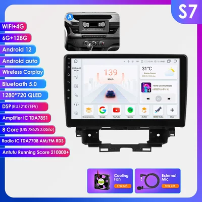 Suitable for 19-25 Renault: DVD Navigation - model-a-6128g-wifi4g-lte-version-7862-carplay-eight-core-10inch-suitable-for-19-25-renault-kangoo