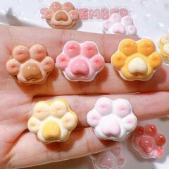 樹脂アクセサリー卸売 diy 手作り材料靴花クリーム接着剤文具ステッカー頭飾り食品おもちゃ猫の爪サンドイッチビスケット