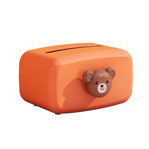 Paper box for home living room coffee table storage box restaurant creative paper box cartoon cute simple light luxury tissue box