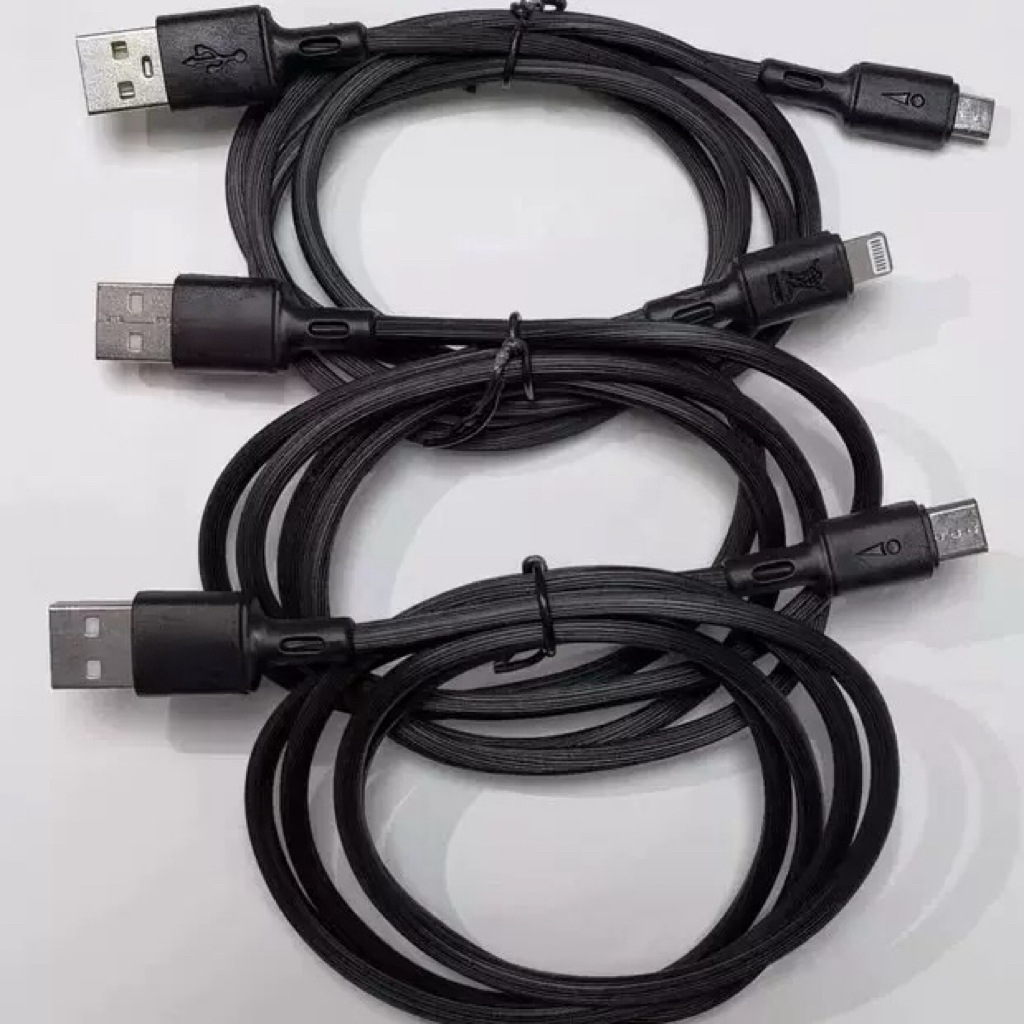 跨境批发外贸手机数据线PVC适用安卓TYpe-C充电线USB数据线快充