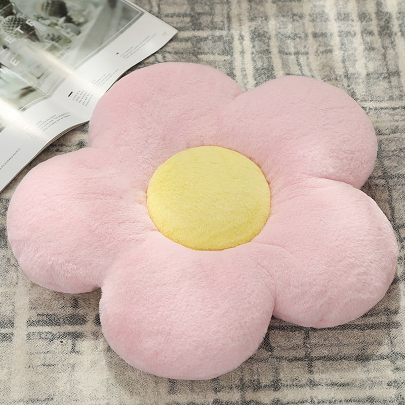 Ins小デイジー花抱き枕花びらクッション床布団リビング窓椅子クッションシート|undefined