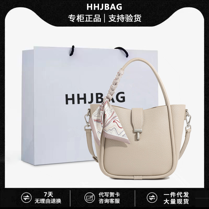 Dropshipping Genuine Leather Women's Bag 2025 New Large-Capacity Tote Bag Texture Versatile Handbag Single Shoulder Crossbody Bag