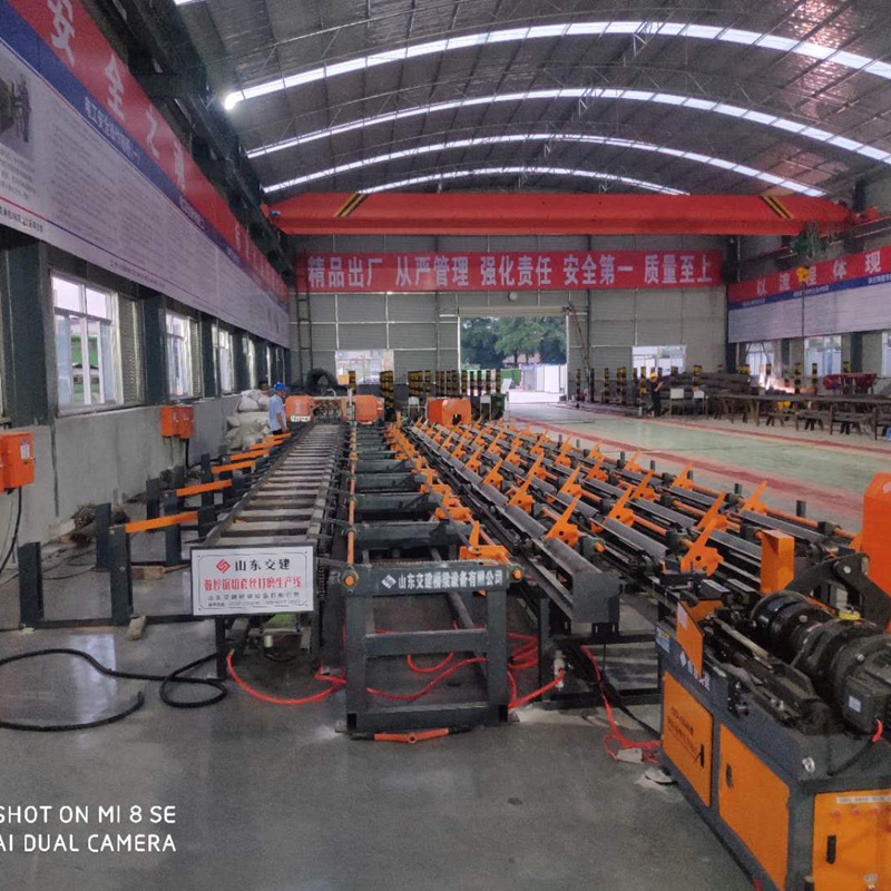 数控钢筋锯切套丝打磨一体机 广东中铁十二局使用现场