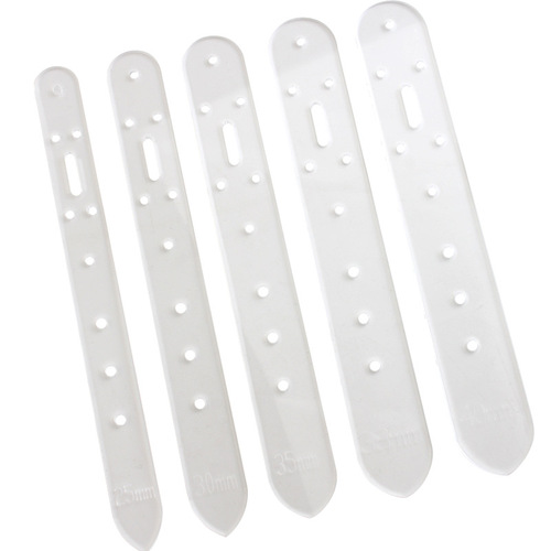 Belt punching positioning template vegetable tanned belt fixed hole plate positioning plate acrylic version 5 models