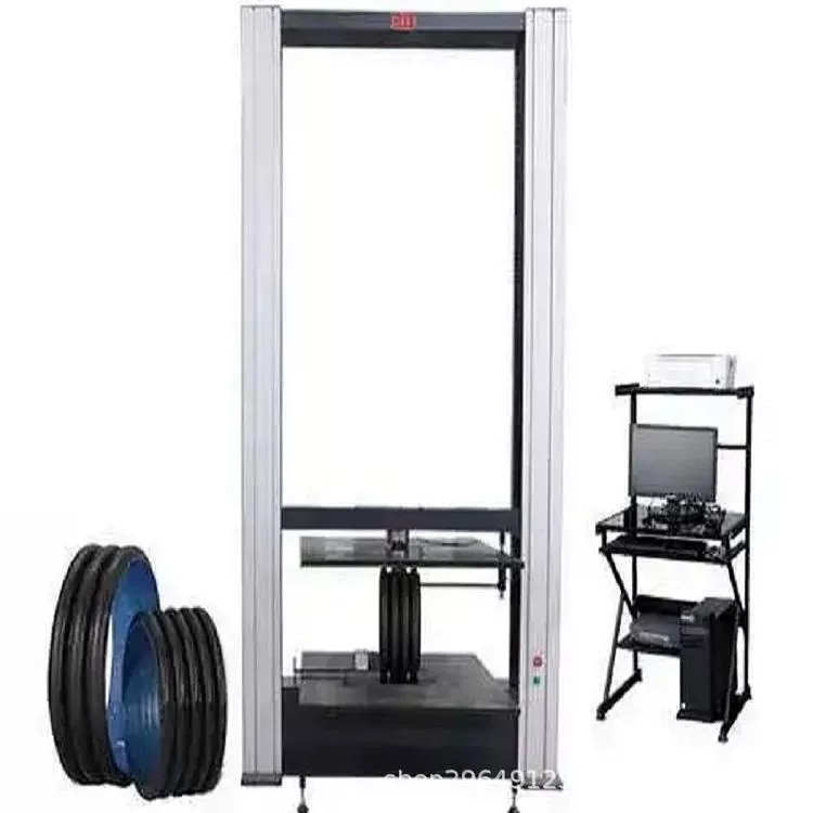 Спиральная стальная труба, кольцо, жесткая испытательная машина, антикоррозийная и изоляционная стальная труба, устойчивый к давлению, производительный прибор GB/T 16491-1996