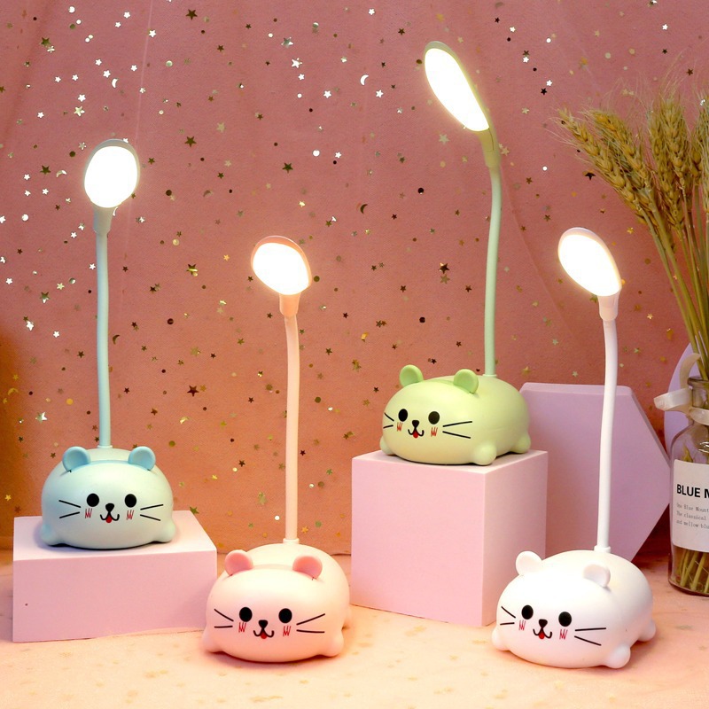 Meng Cat table lamp [Random color]